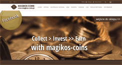 Desktop Screenshot of magikos-coins.pl