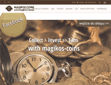 Tablet Screenshot of magikos-coins.pl